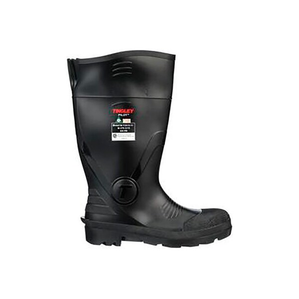 Tingley Rubber Boots, Steel Toe, 15" Height, Black, 13 31341.13 - main